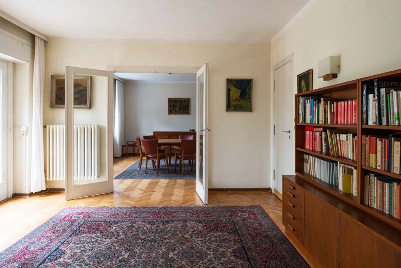 Blick in das Esszimmer