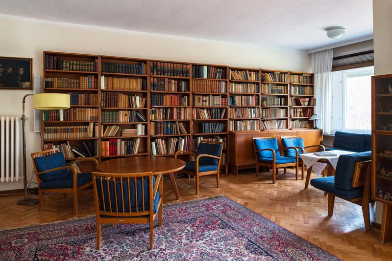 Lese-Ecke in der Bibliothek
