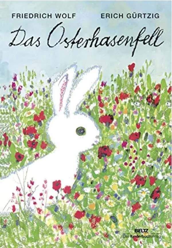 Gezeichnetes Coverbild zu "Das Osterhasenfell" von Friedrich&nbsp;Wolf