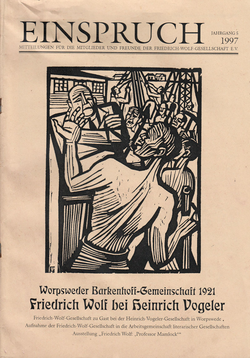 Einband "Einspruch" 1997