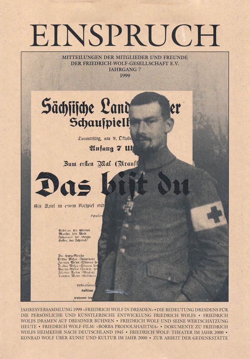 Einband "Einspruch" 1999