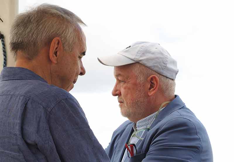 Paul Werner Wagner und Frank Jahnel