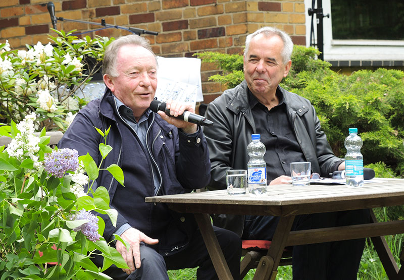 Paul Werner Wagner mit Peter Sodann