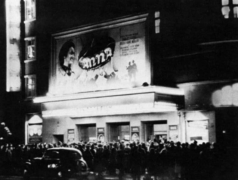 B&uuml;rgermeister Anna. Filmtheater Babylon Berlin, M&auml;rz/April 1950