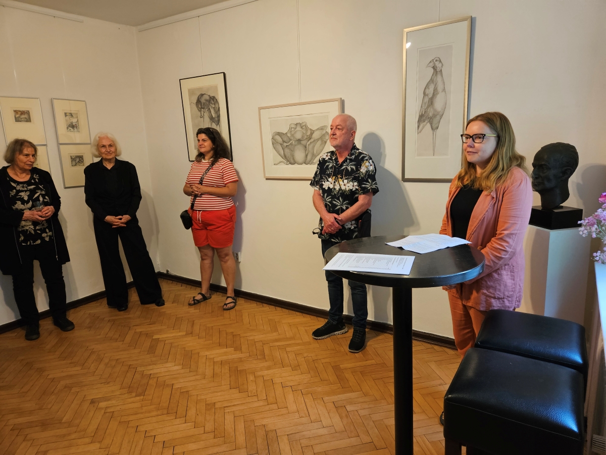Impression von der Eröffnung der Ausstellung