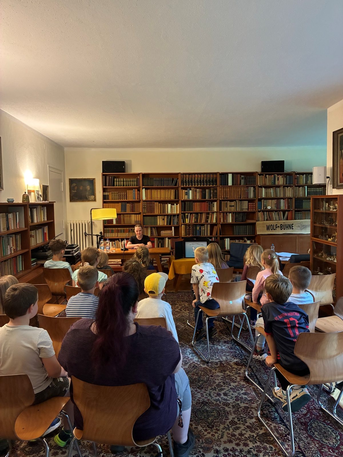 Ein Foto von der Lesung