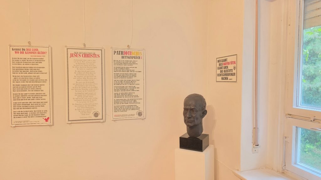 Eindr&uuml;cke von der Ausstellung friedens-s&uuml;chtig